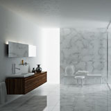 Salle de bain en marbre